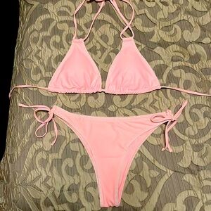Pink bikini